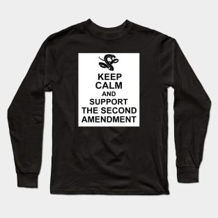 Keep calm and support 2A Long Sleeve T-Shirt